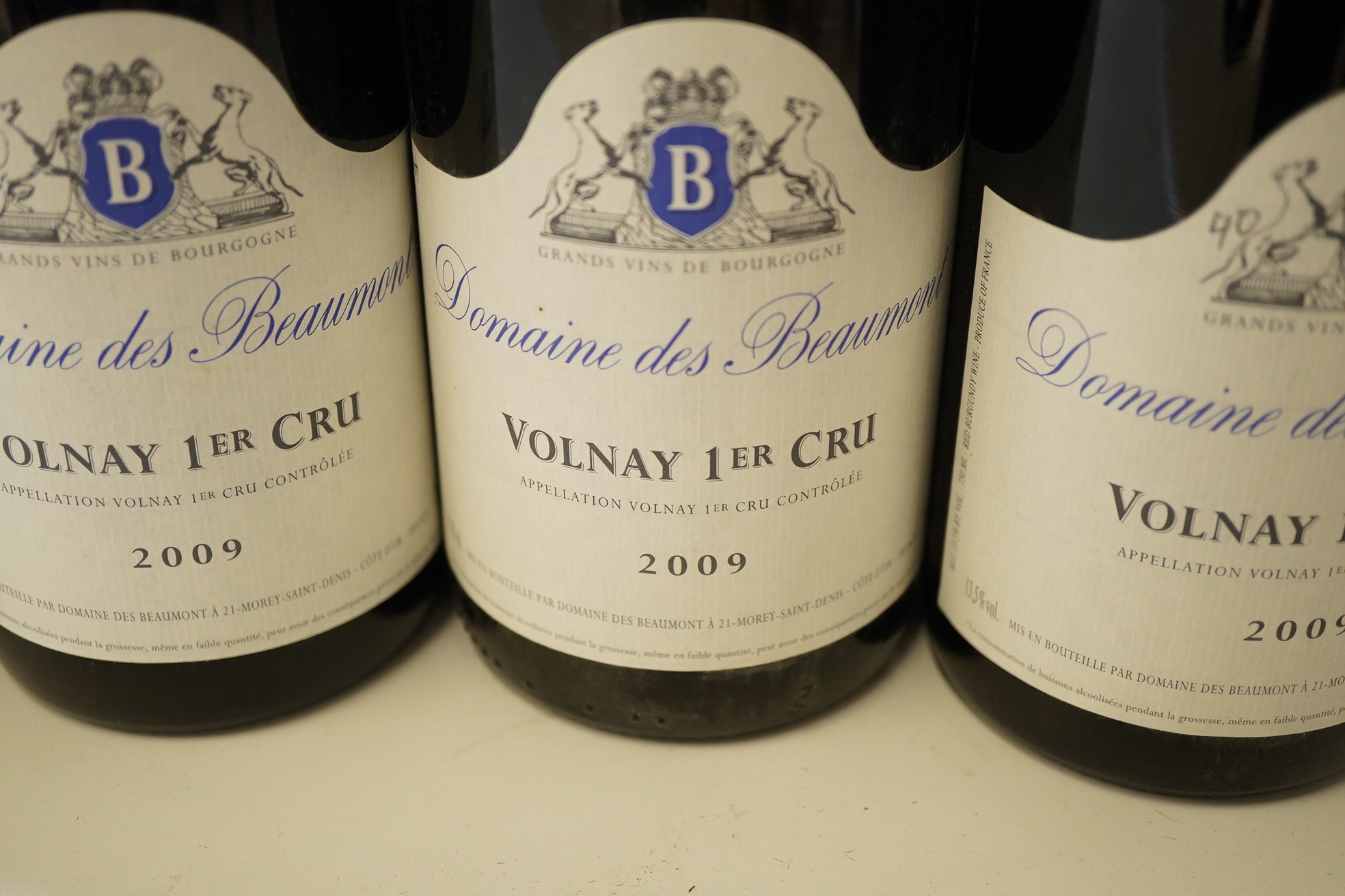 Domaine des Beaumont, Volnay Premier Cru, 2009